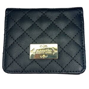 Nanette Lepore Small Wallet Card Holder Black